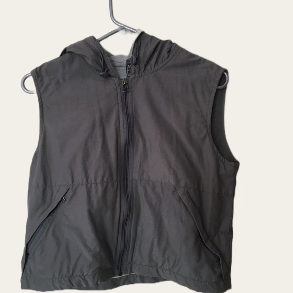 Route 66 Hooded Vest | Women's | Size: Medium | Color: Gray